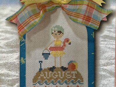 August Hilltop Club Cross Stitch Kit