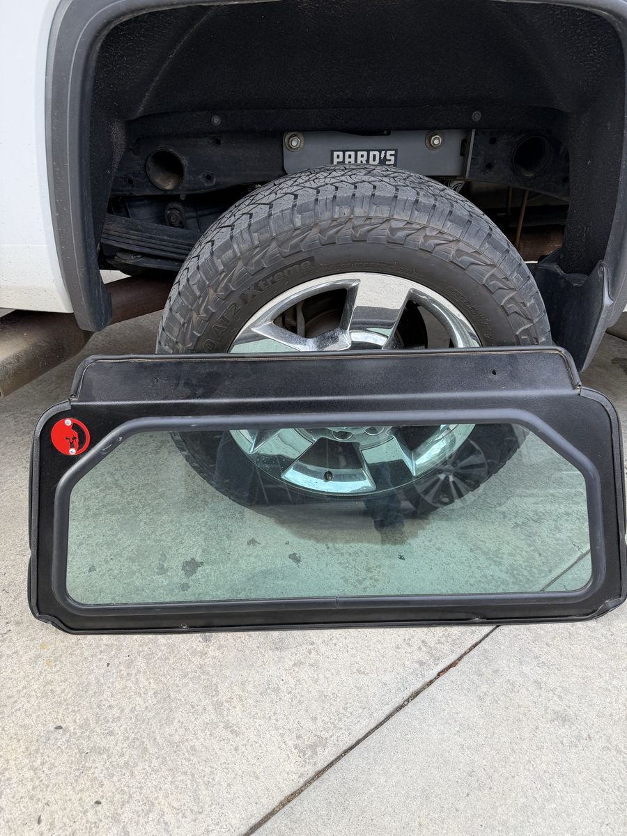Rear glass window for Polaris
