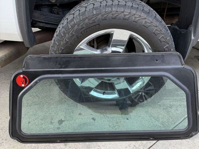 Rear glass window for Polaris