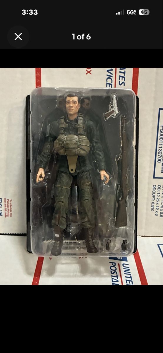 NEW! Brothers In Arms Collector Edition Sgt. Baker FIGURE Xbox 360 One X PS3 PS4
