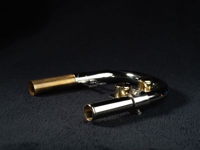 Rath R3/R4 Main Tuning Slide (nickel) with Removeable "R" Counterweight ($475)