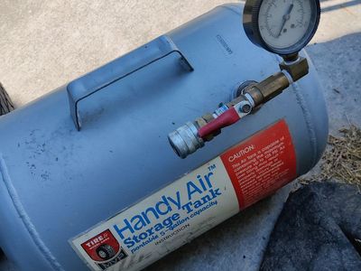 MVP Handy Air Portable 5-Gallon Air Storage Tank 125 PSI