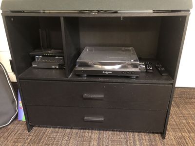 Black Entertainment Stand
