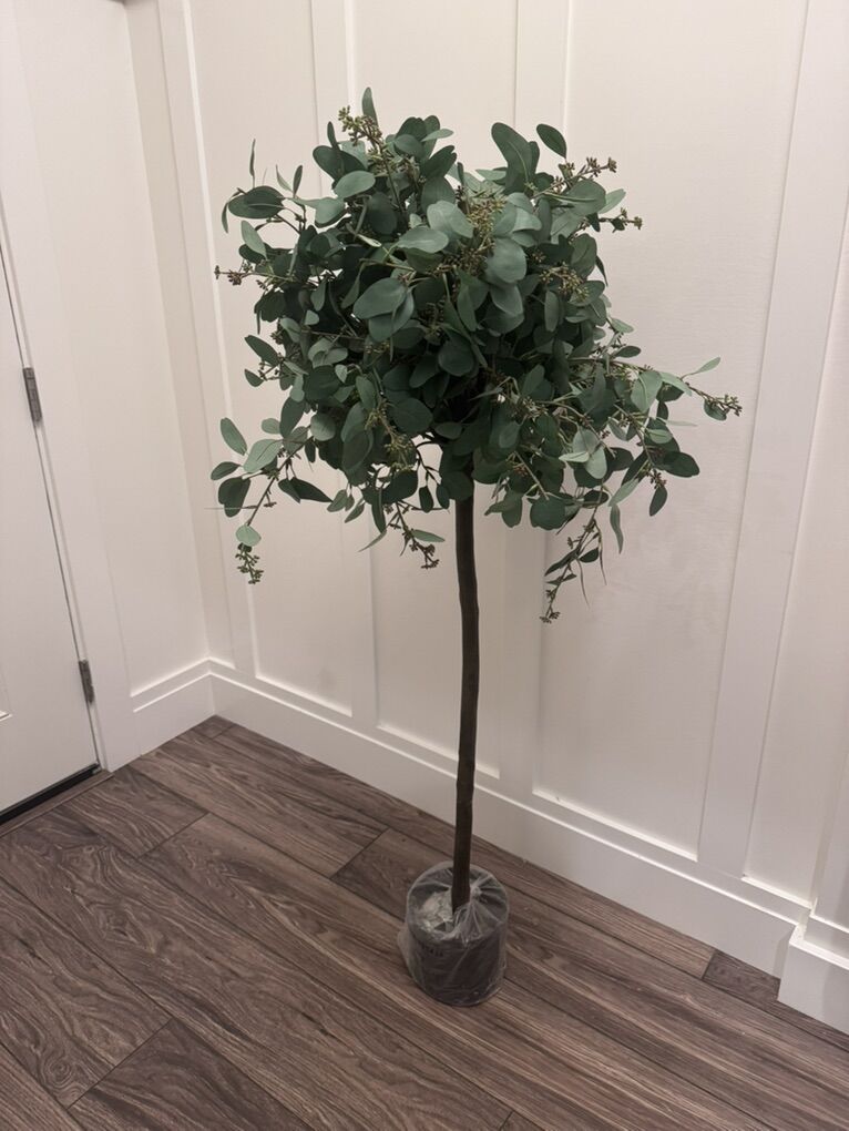 Faux Eucalyptus Tree