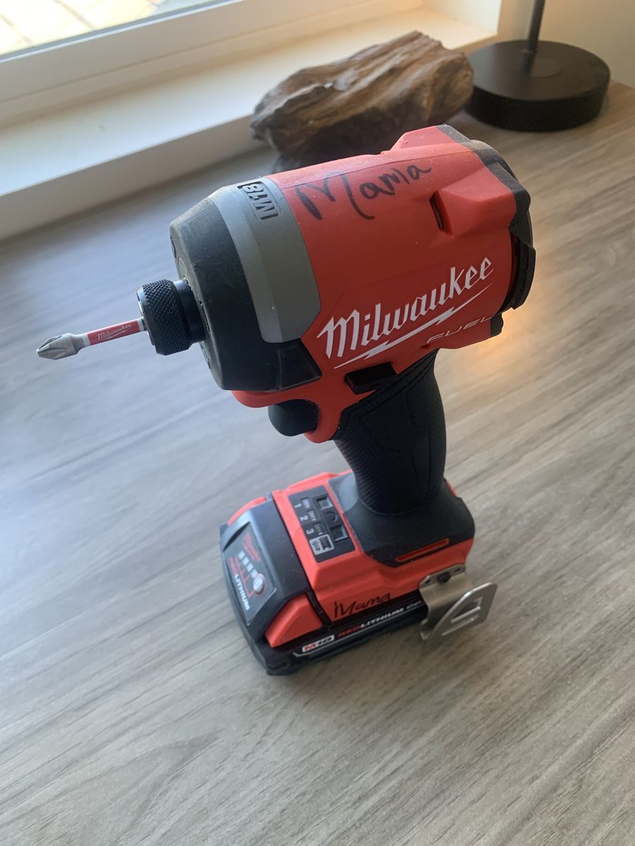 Brand new Milwaukee Cordless Impact Driver with Battery.