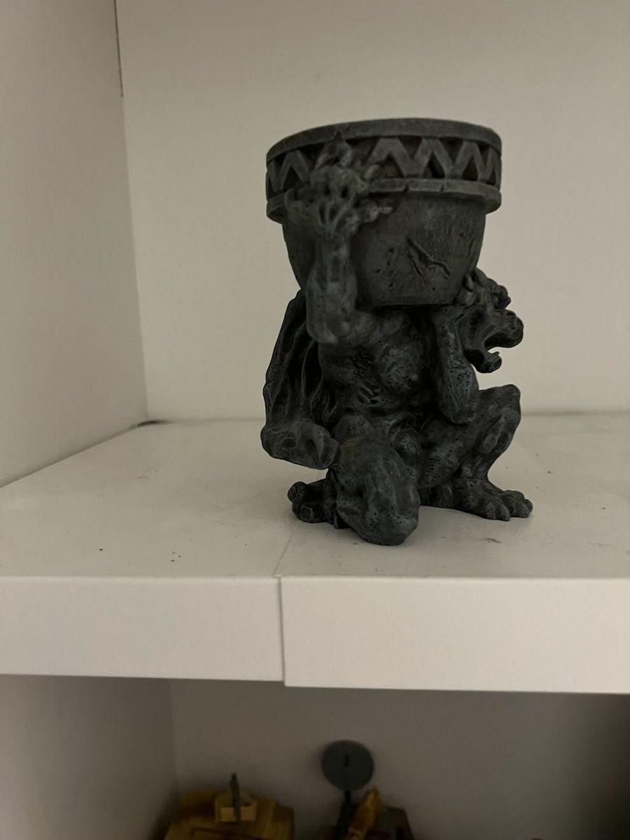 Gargoyle Candle Holder/Planter - Gothic Decor