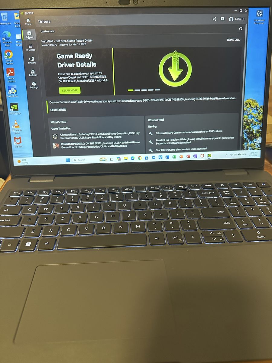 Dell Nvidia Laptop i7 Core 13th 1TB SSD 32 GB RAM