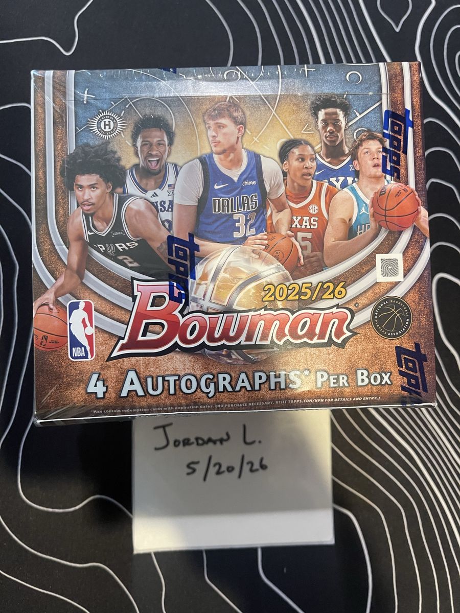 BOWMAN JUMBO HOBBY FRESH CASE SEALED!