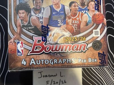 BOWMAN JUMBO HOBBY FRESH CASE SEALED!