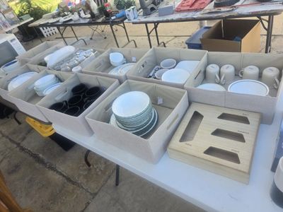 Corelle dishes Corning Vitrelle Pyrex