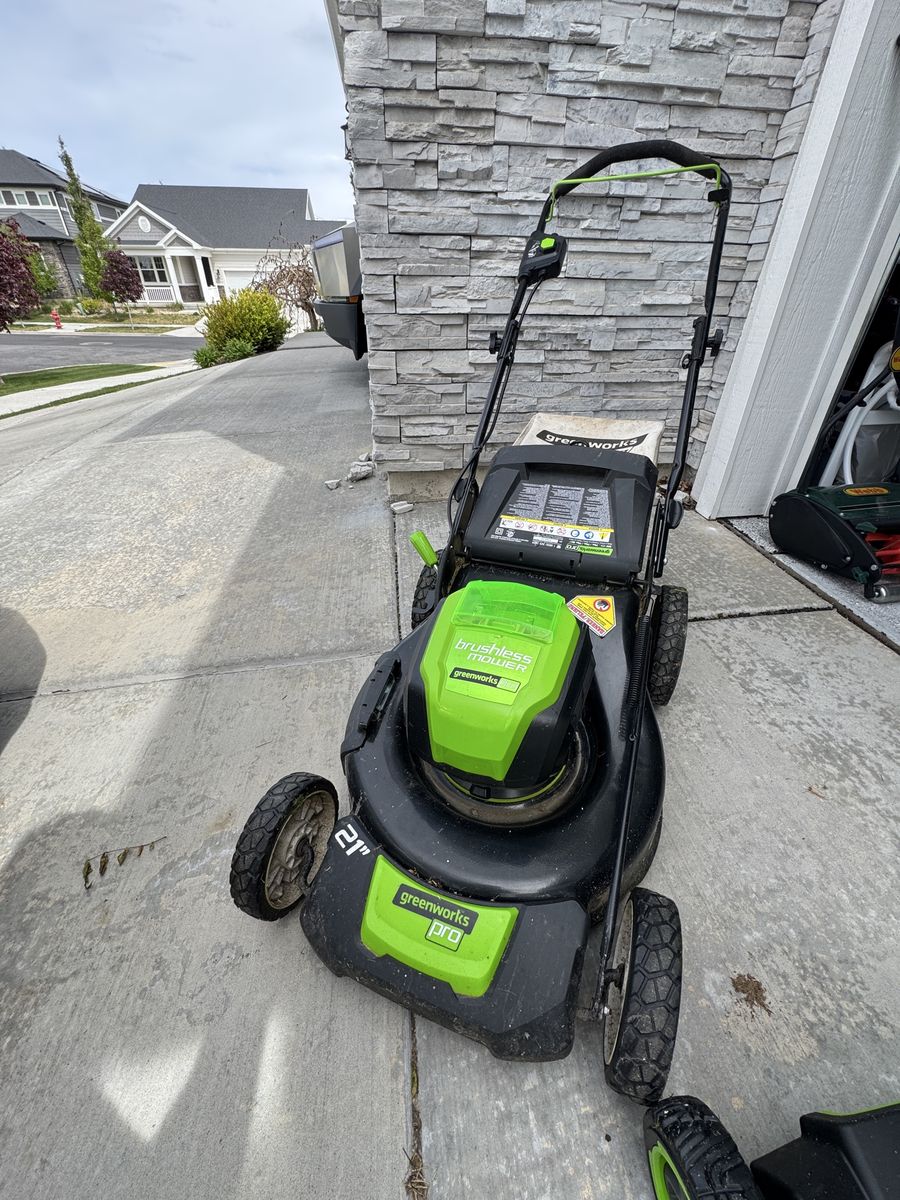 Greenworks Pro 80v lawn mower
