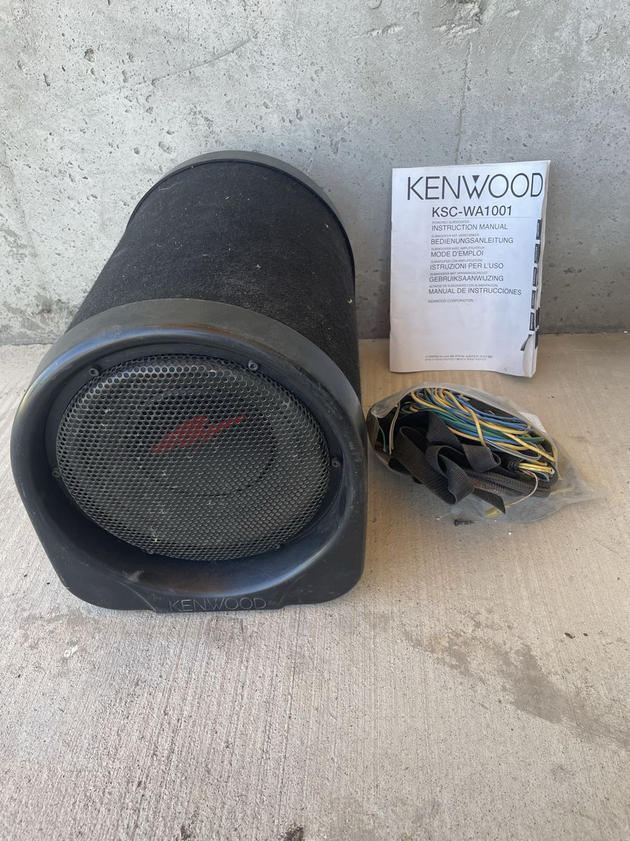Kenwood powered subwoofer