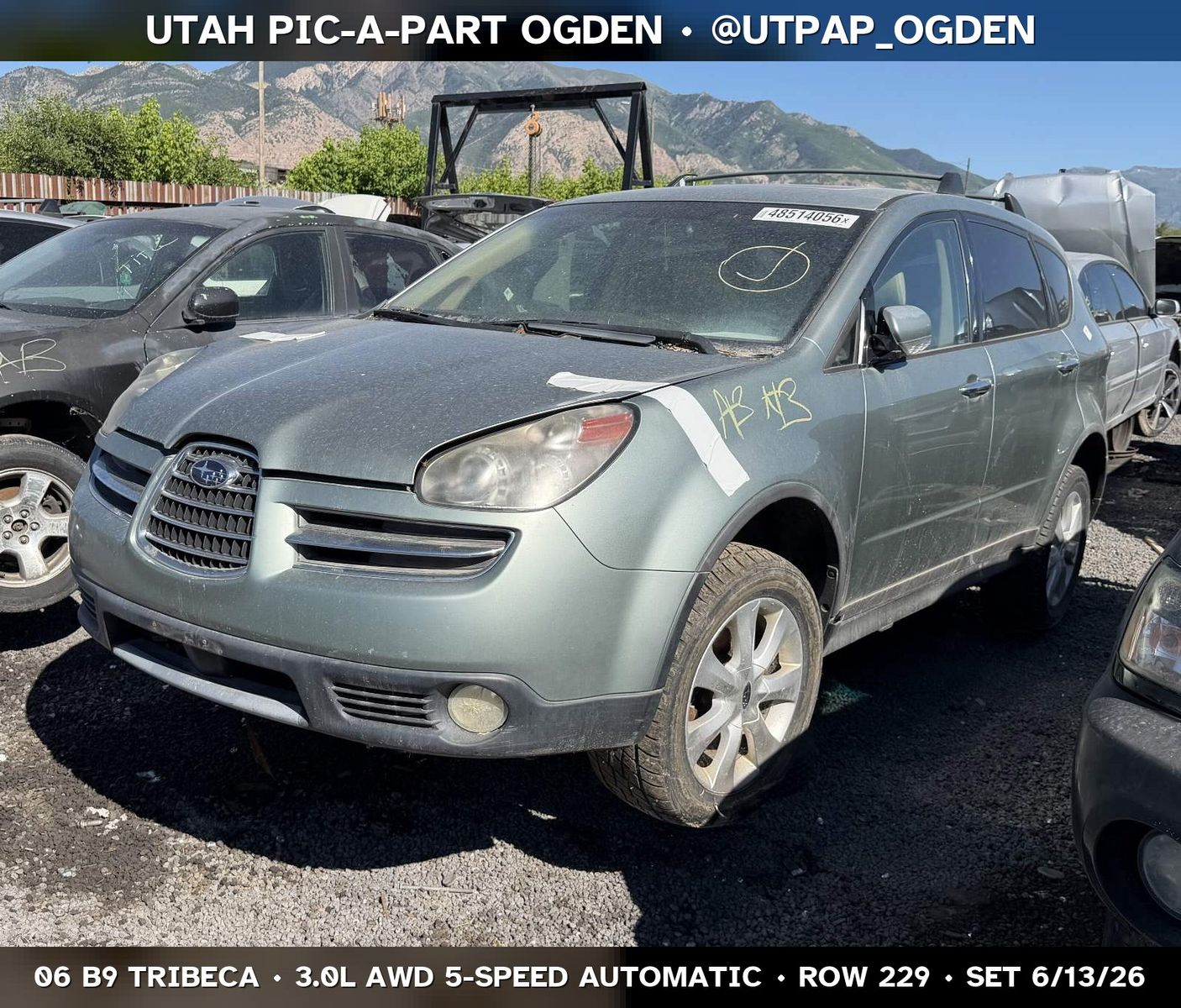 2006 Subaru B9 Tribeca Parts - UTPAP Ogden