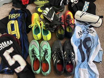 Soccer Cleats Size 13 And Soccer Jerseys