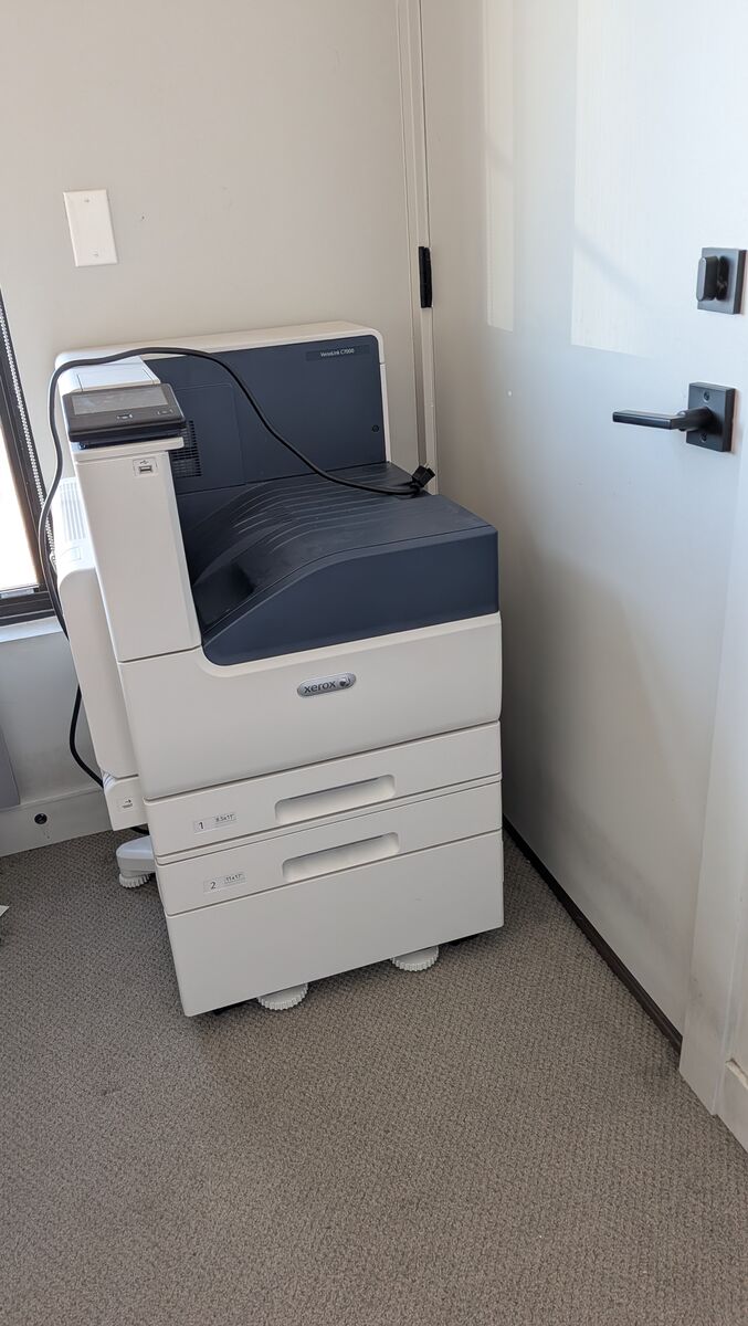 Xerox VersaLink C7000 Printer with Paper Trays