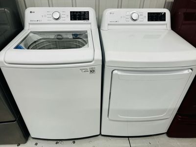 Lg Electric Top Load Set
