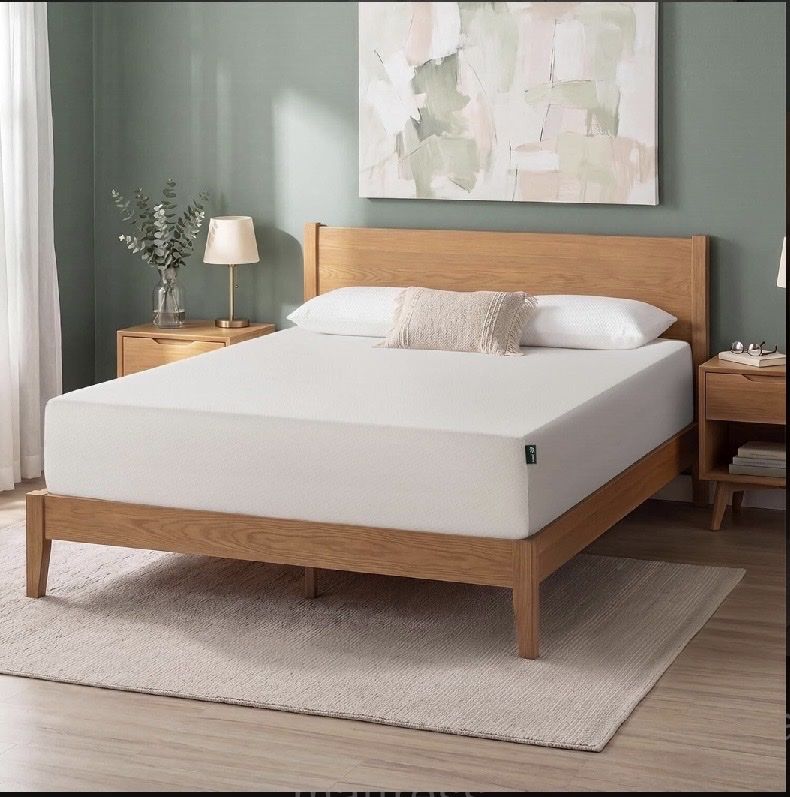 NIB Zinus Green Tea Memory Foam Mattress, King Size, 12-inch, Fiberglass-Free