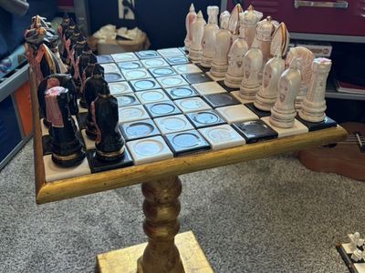 Chess Stand and Set