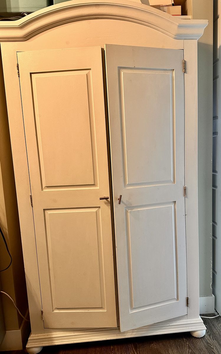 Armoire cabinet dresser mirror
