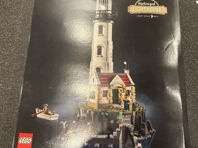 LEGO Ideas 21335 Motorized Lighthouse - 2065 Pieces, 18+ Collector Set,