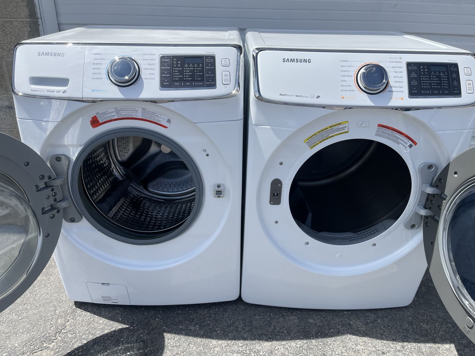 Samsung stackable electric set,free delivery