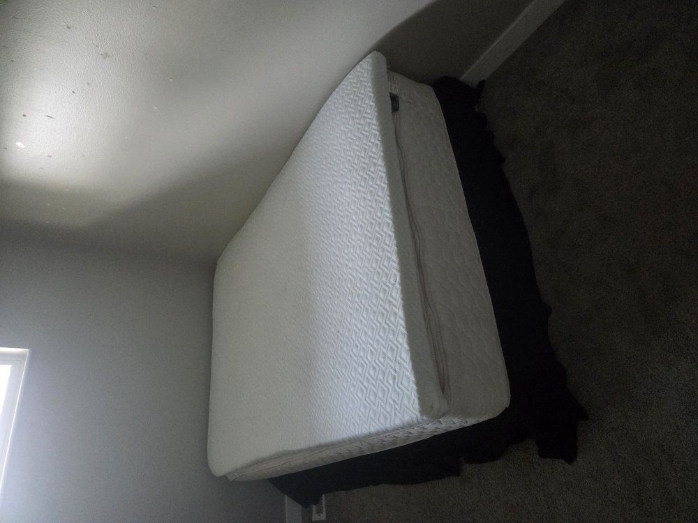 full bed, pillow topper, box spring