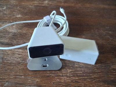 Smart Home Security Camera with Stand and Power Cable