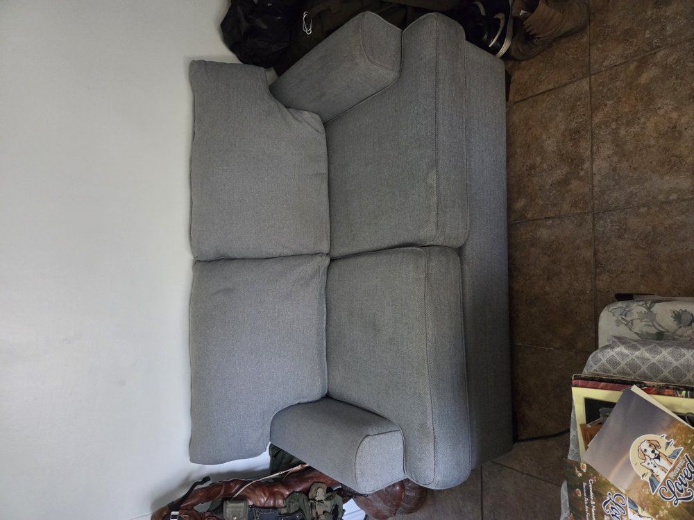 unused unwanted couch