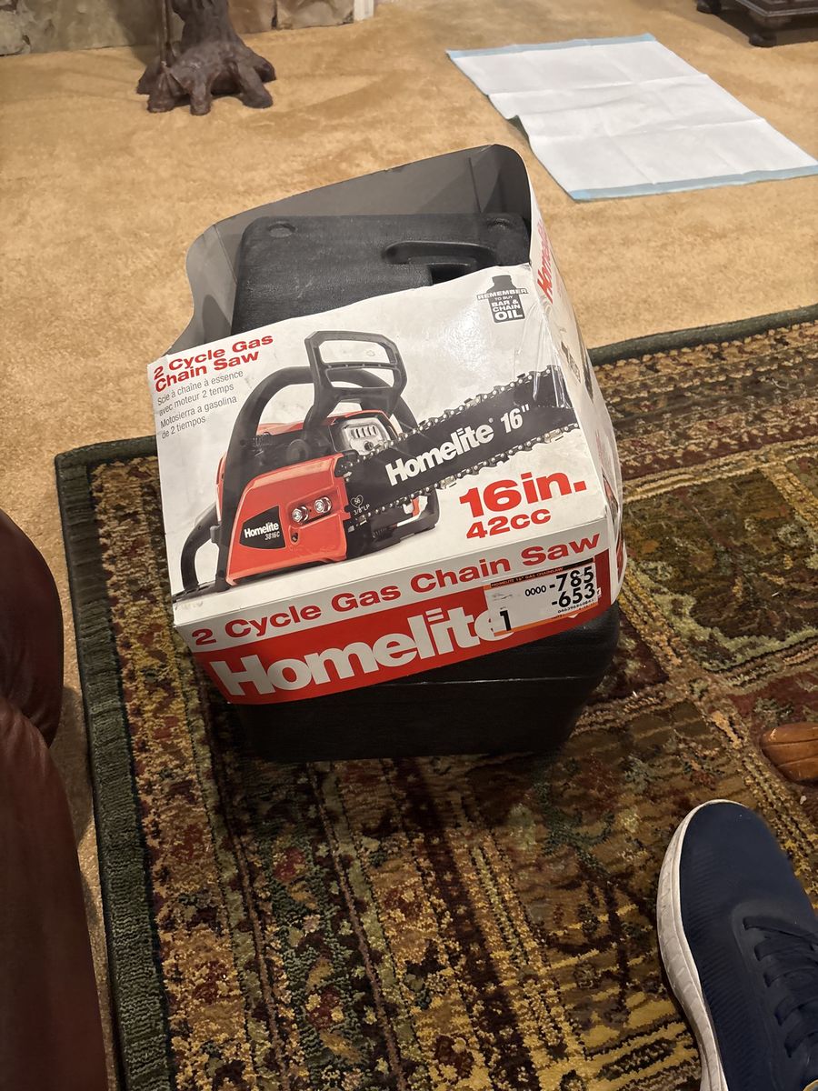 Homesite Gas Cain Saw