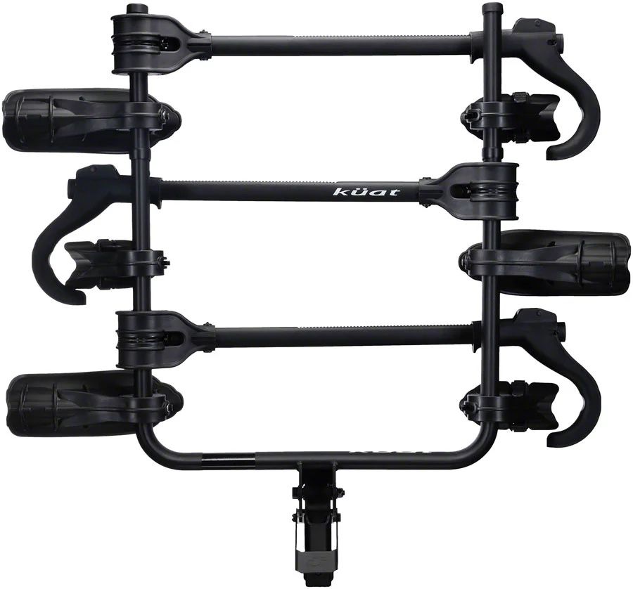 Kuat Transfer V2 3-Bike Hitch Mount Bike Rack - 2" Receiver, Black, Holds 3 Bikes