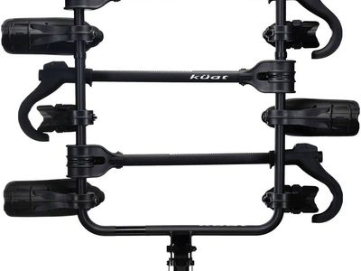 Kuat Transfer V2 3-Bike Hitch Mount Bike Rack - 2" Receiver, Black, Holds 3 Bikes