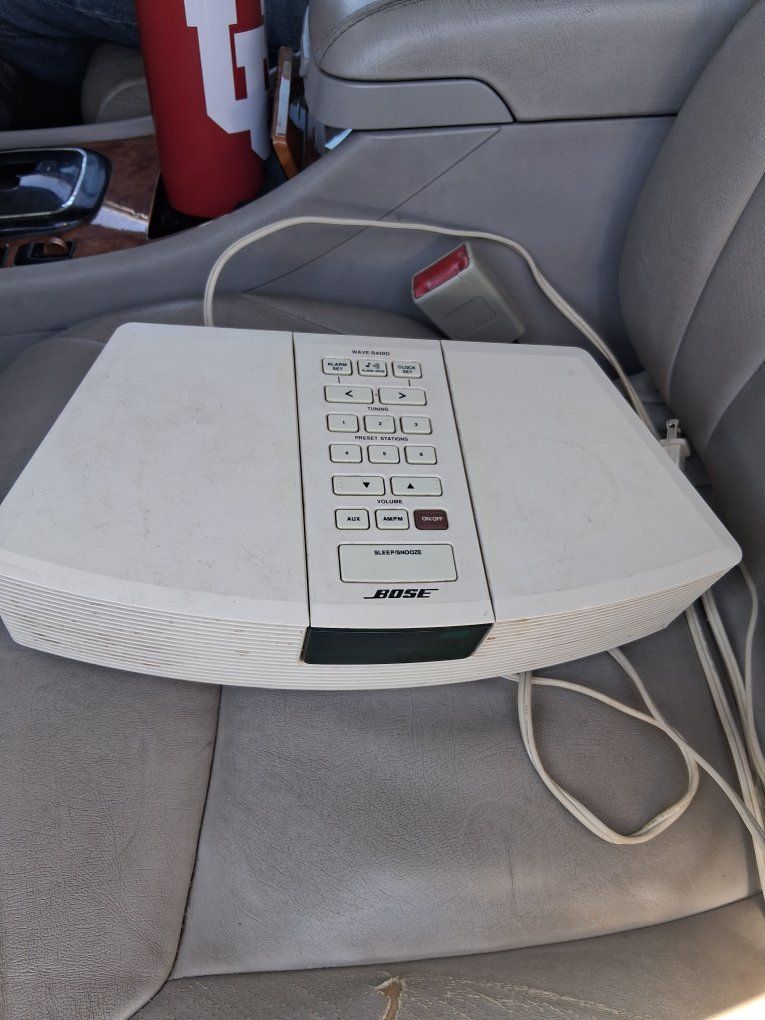 Bose Wave Radio AWRC1G White AM/FM CD Player Alarm Clock Music System