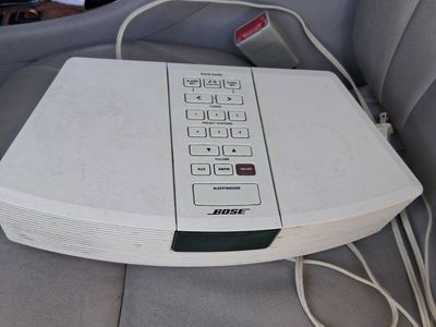 Bose Wave Radio AWRC1G White AM/FM CD Player Alarm Clock Music System