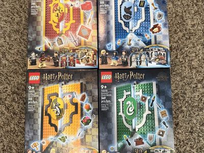 Lego Harry Potter House Banners