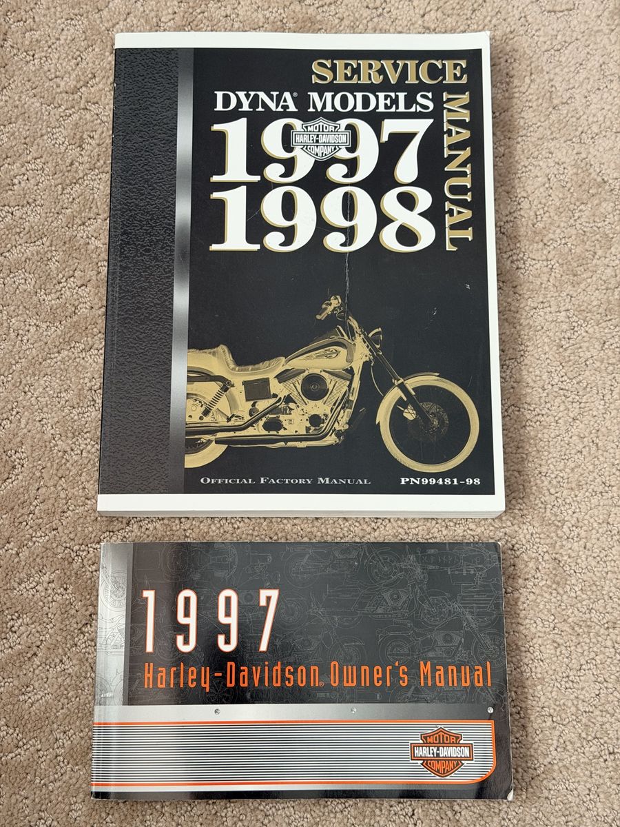 Harley Davidson Owners & Service Manual 1997 1998