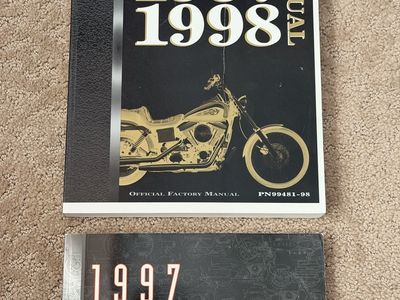 Harley Davidson Owners & Service Manual 1997 1998