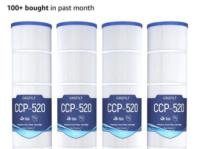 Pentair Clean & Clear Plus 520 pool filters. CCP520 Pool Filter Cartridges 4-Pack