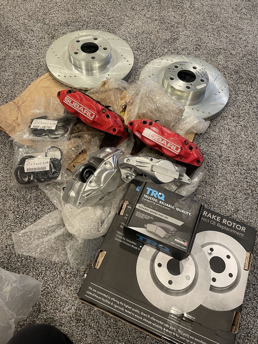 Subaru wrx 06-07 brake kit