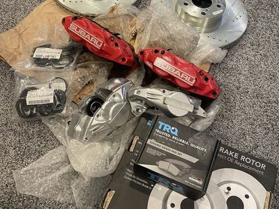 Subaru wrx 06-07 brake kit