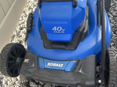 Kobalt 40V Max 20-Inch Cordless Brushless Push Lawn Mower