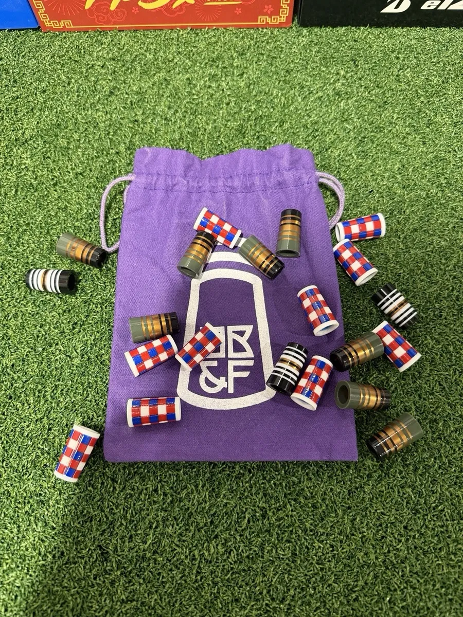 21 BB&F Co Golf Club Ferrules Winston Copper, Bradley, & 4th of July Picnic