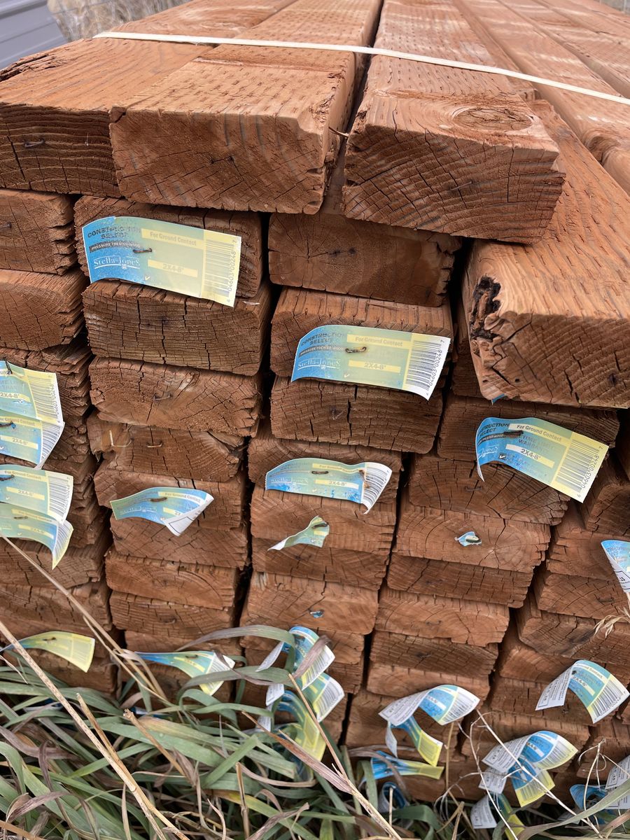 2x4x8 Treated Lumber