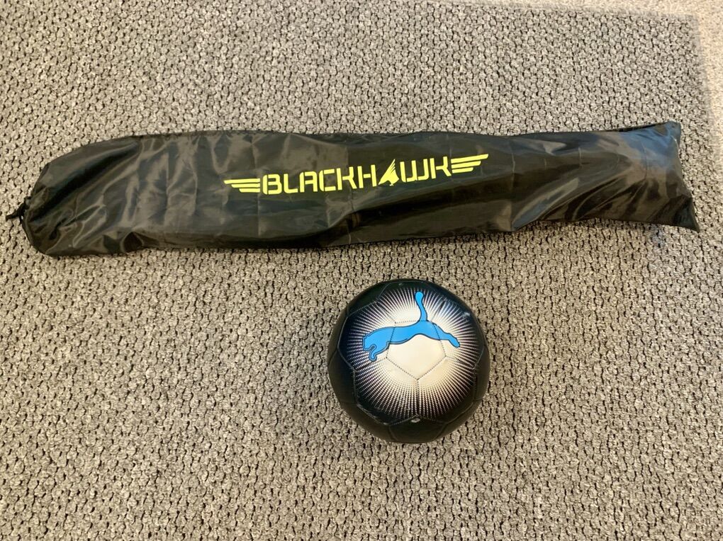 Blackhawk Soccer Net And Puma Soccer Ball