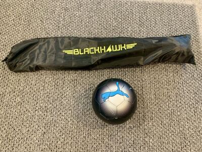 Blackhawk Soccer Net And Puma Soccer Ball