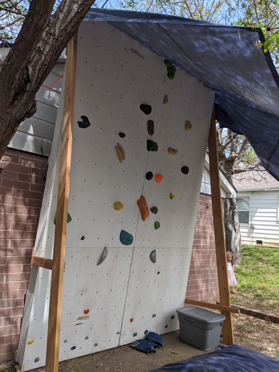 Rock Climbing Wall - Full Set up