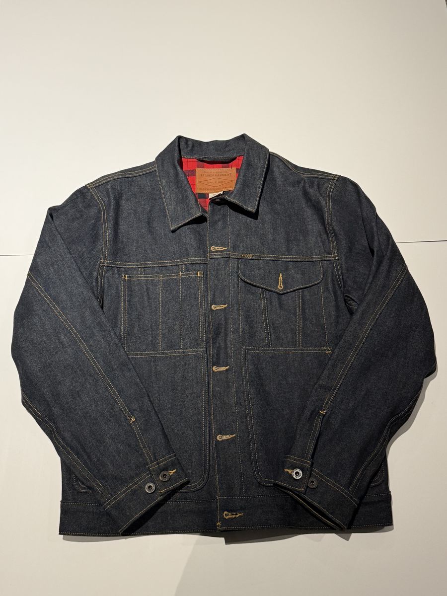 Filson Lined Denim Short Cruiser Jacket XL — New w/ Tags — Made in USA