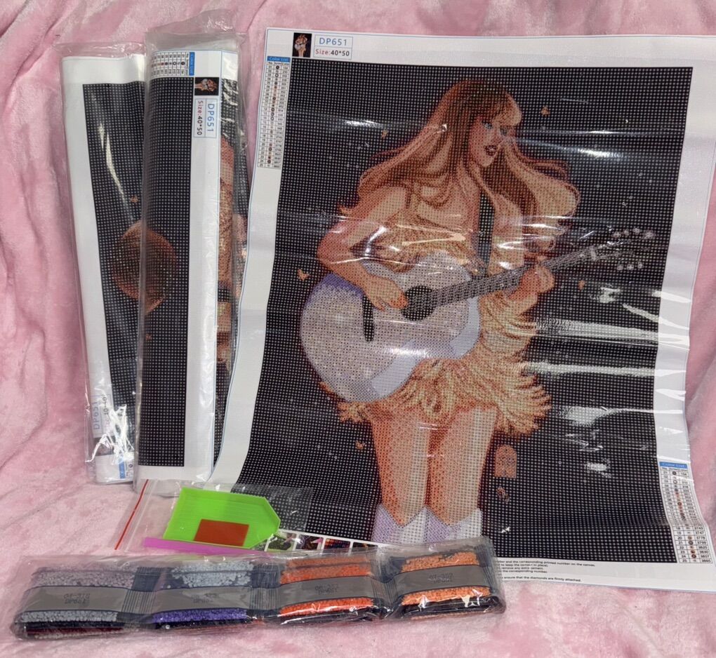 Large Taylor Swift Diamond Painting