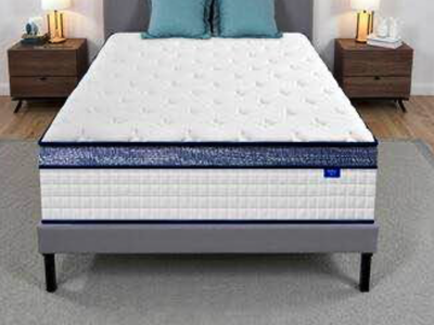 New in Box Twin Mattress, 10 Inch Hybrid Twin Size Mattress Memory Foam Individual Pocket Springs, Medium Firm