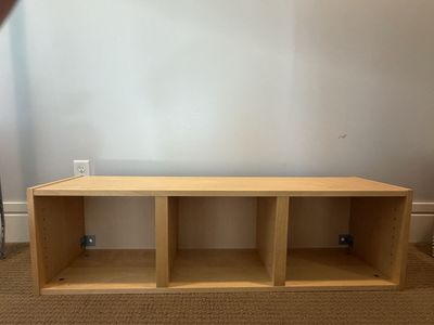 IKEA Billy Bookcase Shelf Extension, Light Wood, 47 1/4" Wide x 13 1/4" High