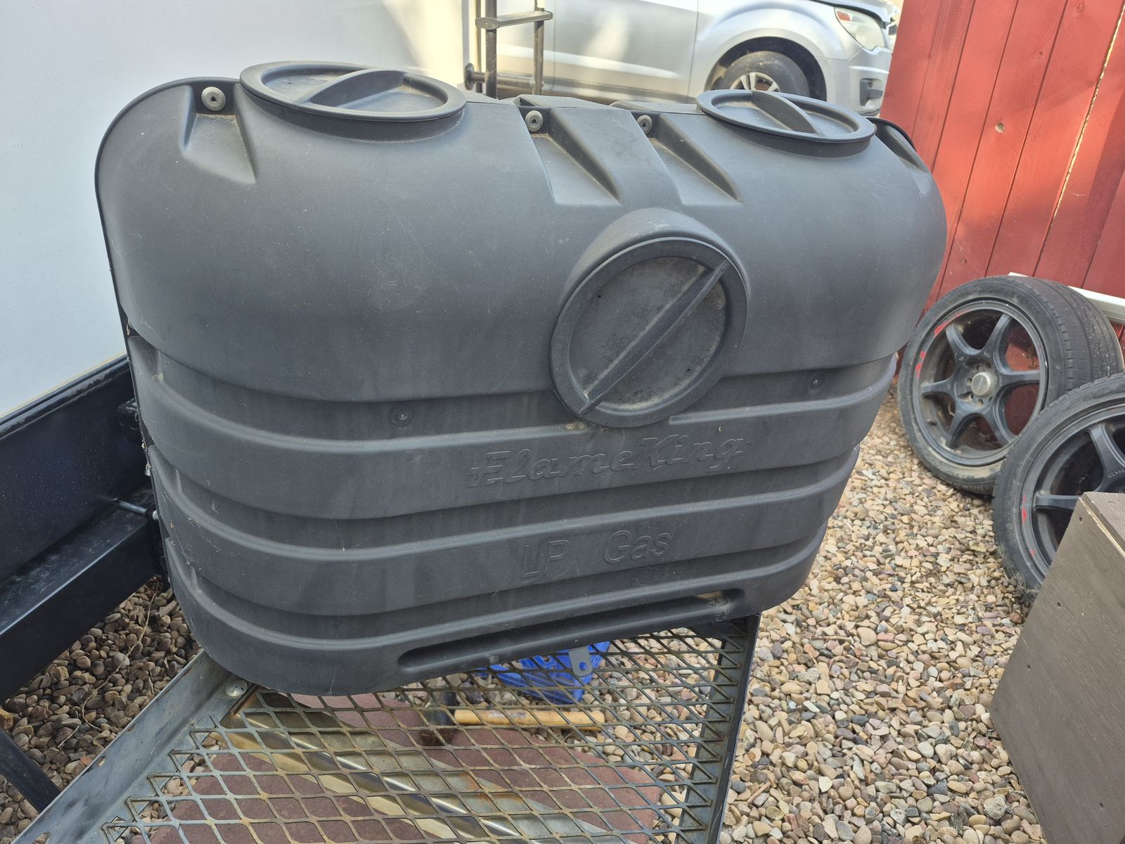 Flame King propane tank cover